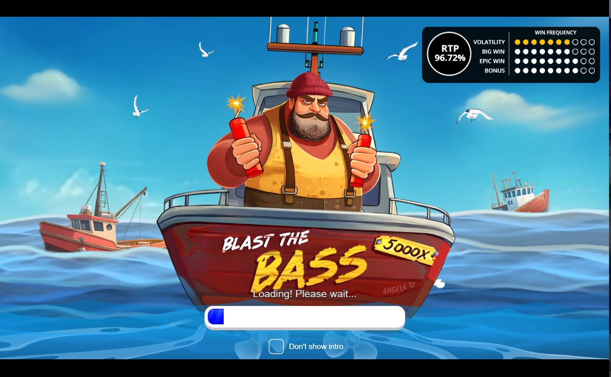 Blast the Bass loading screen by Belatra
